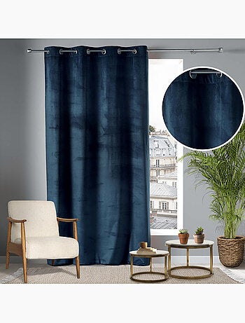 Lot de 2 Rideaux Tamisants à Œillets – Velours Doux – Velvetine