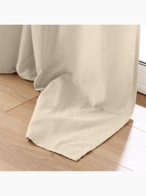 Lot de 2 rideaux – twily – polycoton - Kiabi Lot de 2 rideaux – twily – polycoton - Kiabi