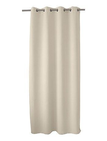 Lot de 2 Rideaux unis occultants avec œillets