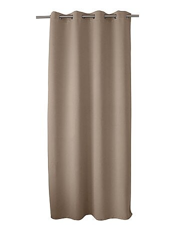 Lot de 2 Rideaux unis occultants avec œillets