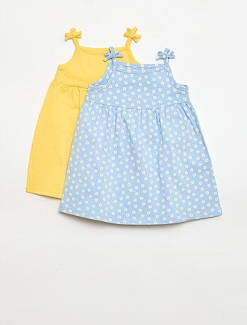 Lot de 2 robes à bretelles