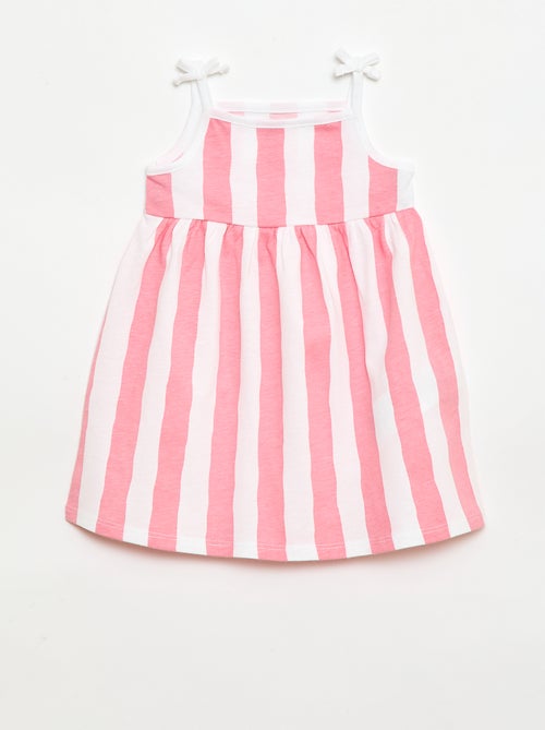 Lot de 2 robes à bretelles - Kiabi