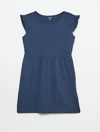 Lot de 2 robes en jersey sans manches avec volants