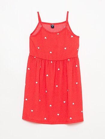 Lot de 2 robes en maille crêpée