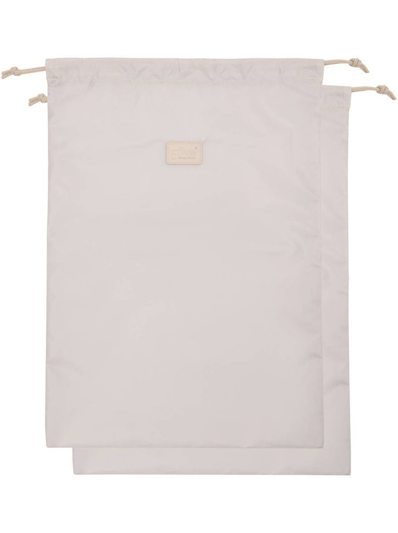 Lot de 2 sacs à chaussures Vert - Kiabi