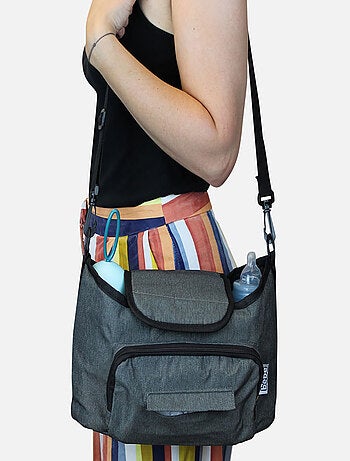 Lot de 2 sacs à langer, de rangement pour poussette - Monsieur Bébé