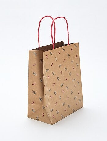 Lot de 2 sacs en papier