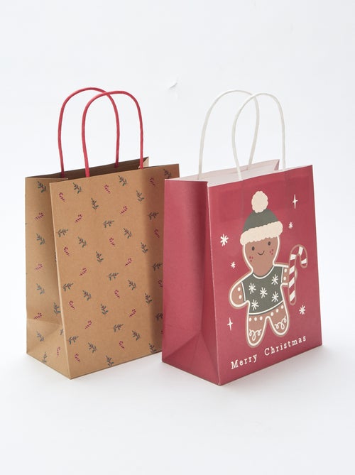 Lot de 2 sacs en papier - Kiabi