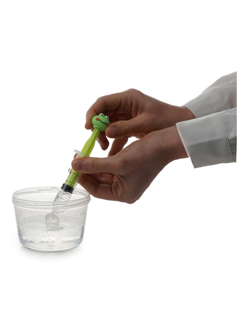 LOT DE 2 SERINGUES NASALES GRENOUILLE Vert - Kiabi