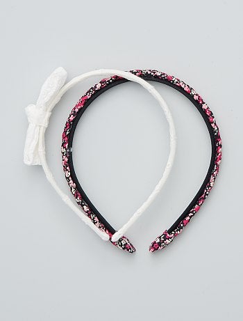 Lot de 2 serre-tête