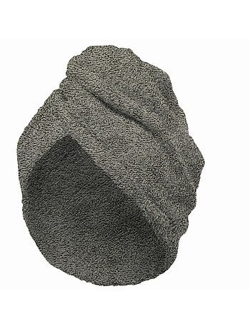 Lot de 2 Serviette Sèche Cheveux Marron