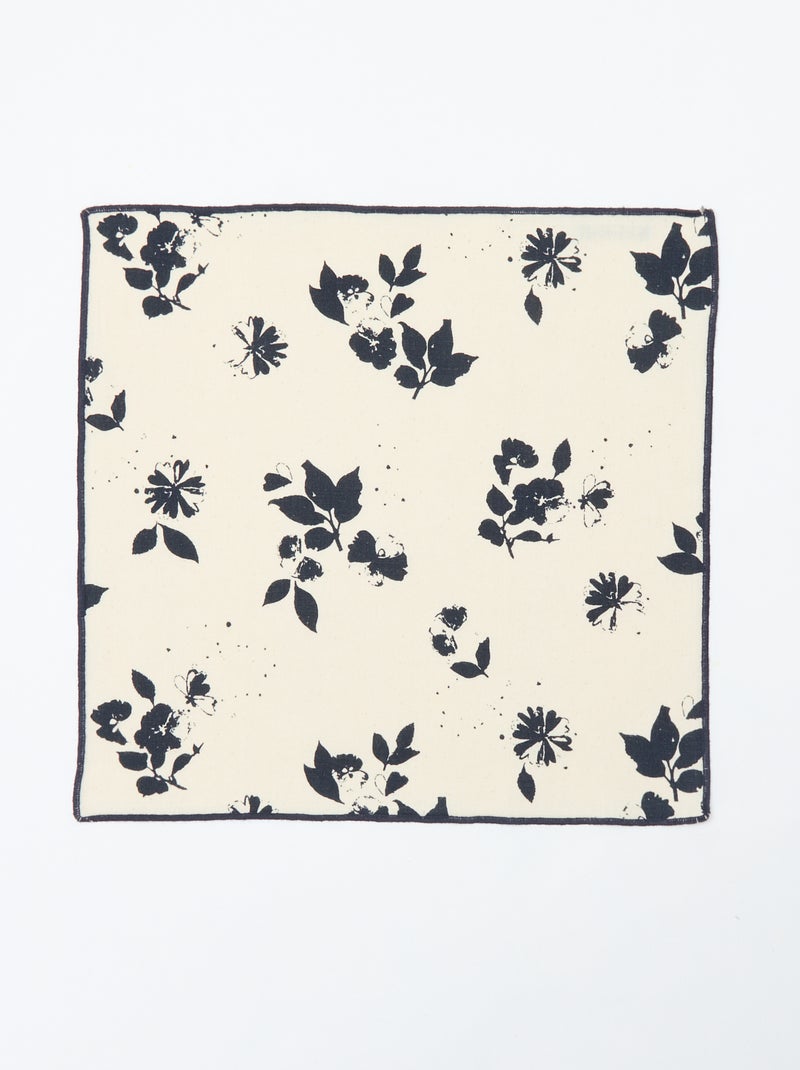 Lot de 2 serviettes de table 40 x 40 cm - Kiabi Home Bleu - Kiabi