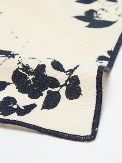 Lot de 2 serviettes de table 40 x 40 cm - Kiabi Home - Kiabi Lot de 2 serviettes de table 40 x 40 cm - Kiabi Home - Kiabi