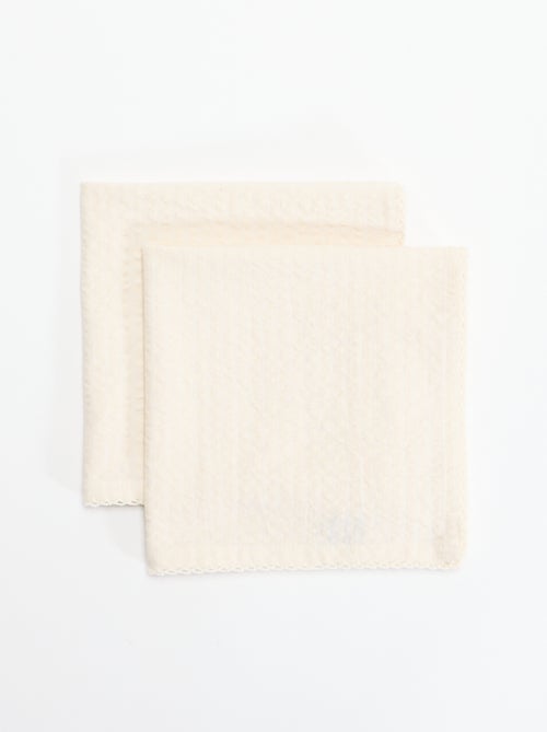 Lot de 2 serviettes de table - Kiabi