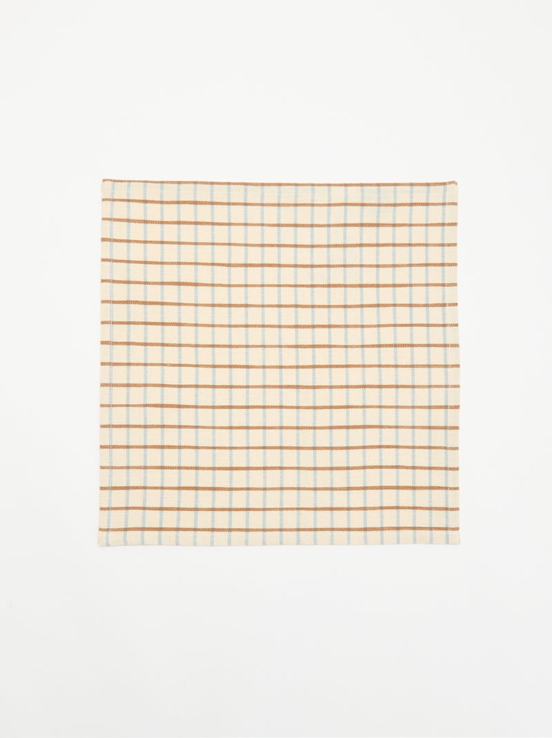 Lot de 2 serviettes de table Bleu - Kiabi