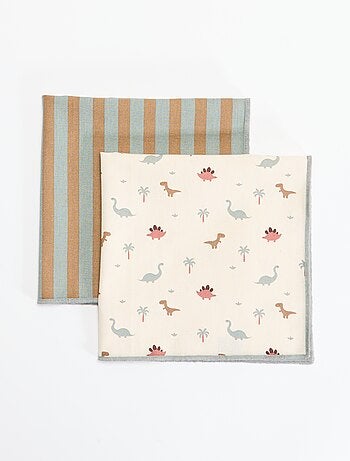 Lot de 2 serviettes de table