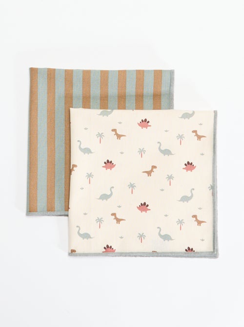 Lot de 2 serviettes de table - Kiabi