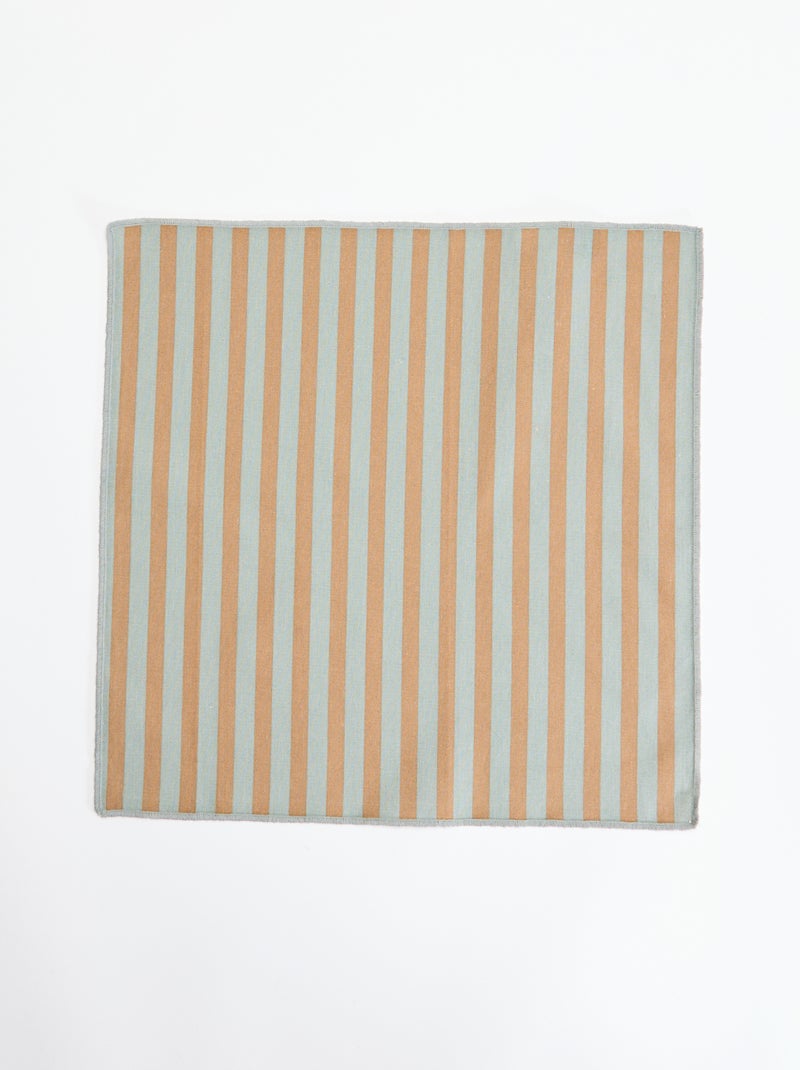 Lot de 2 serviettes de table Bleu - Kiabi