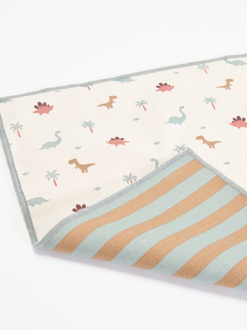 Lot de 2 serviettes de table Bleu - Kiabi