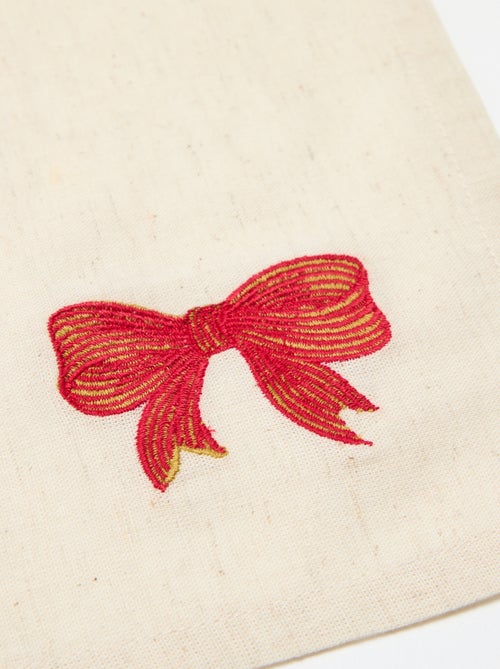 Lot de 2 serviettes de table de noël - Kiabi