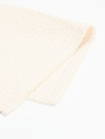 Lot de 2 serviettes de table en seersucker
