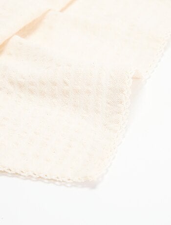 Lot de 2 serviettes de table en seersucker