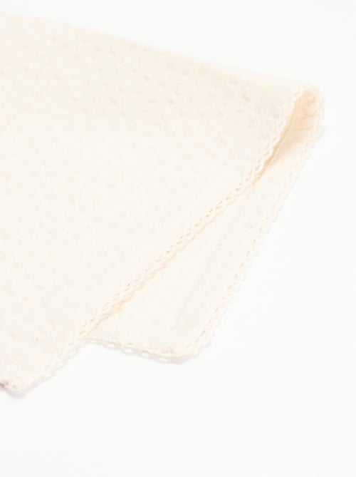 Lot de 2 serviettes de table en seersucker - Kiabi