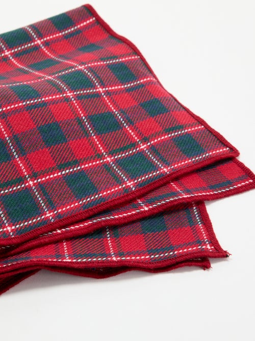 Lot de 2 serviettes de table imprimées - KIABI Home - Kiabi Lot de 2 serviettes de table imprimées - KIABI Home - Kiabi