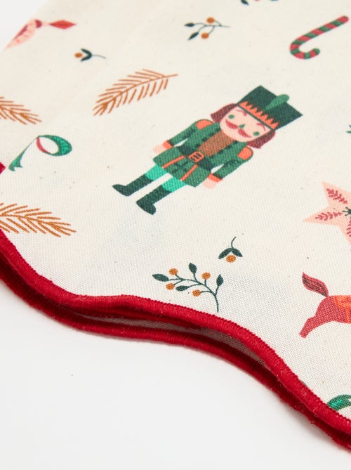 Lot de 2 serviettes de table imprimées 'Noël' - KIABI Home - Kiabi Lot de 2 serviettes de table imprimées 'Noël' - KIABI Home - Kiabi