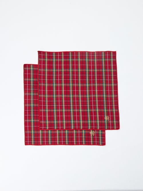 Lot de 2 serviettes de table Kiabi x Catherine Painvin - Kiabi