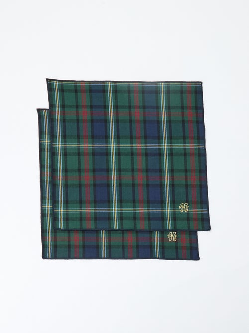 Lot de 2 serviettes de table Kiabi x Catherine Painvin - Kiabi