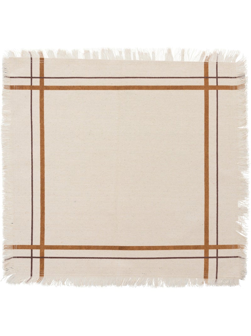 Lot de 2 serviettes de table RAY Beige - Kiabi