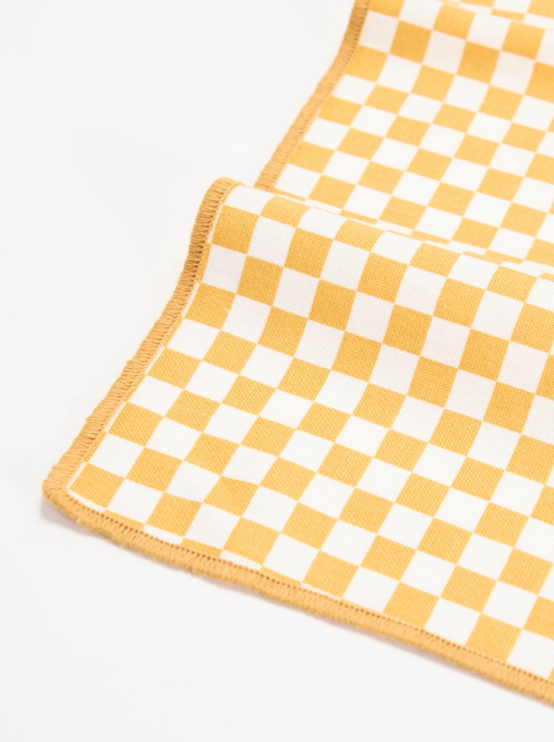 Lot de 2 serviettes de table Rose - Kiabi