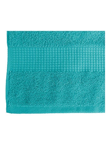 Lot de 2 Serviettes de Toilette 50 x 90 cm - 100% Coton - 450 gr/m2