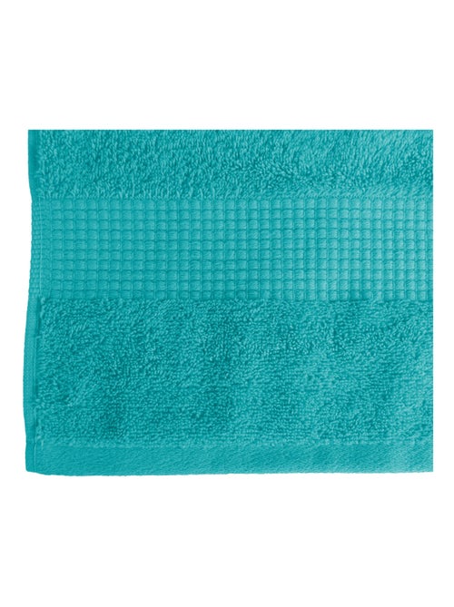 Lot de 2 Serviettes de Toilette 50 x 90 cm - 100% Coton - 450 gr/m2 - Kiabi