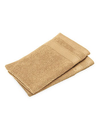 Lot de 2 serviettes invités NAÏA