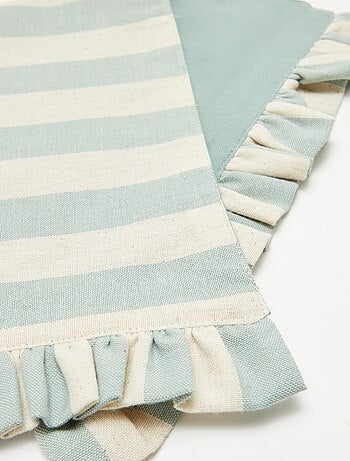 Lot de 2 sets de table (32x45 cm) à volants