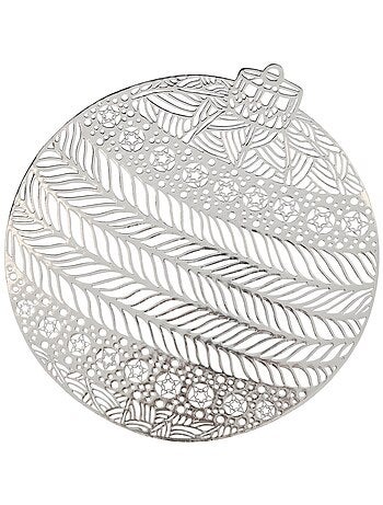 Lot de 2 sets de table boule de Noël