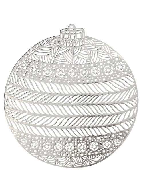 Lot de 2 sets de table boule de Noël - Kiabi