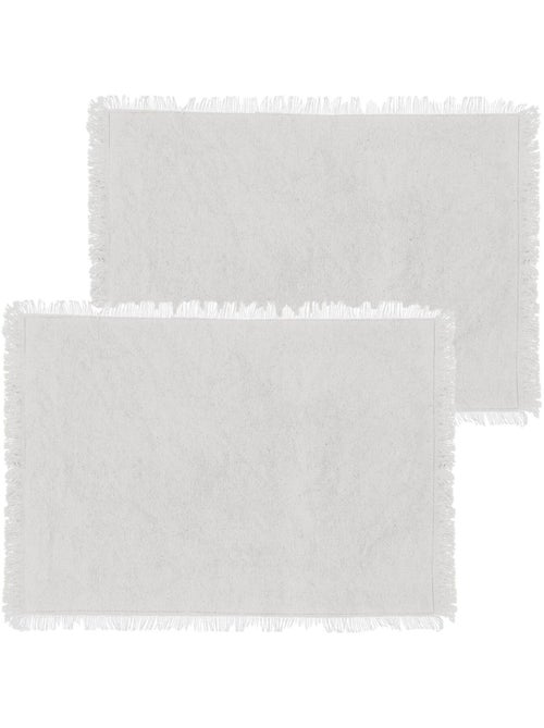 Lot de 2 sets de table en coton MAHA - Kiabi