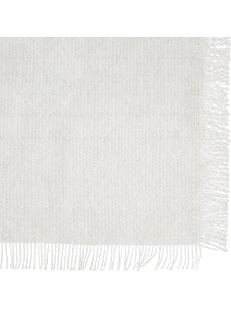 Lot de 2 sets de table en coton MAHA Blanc - Kiabi