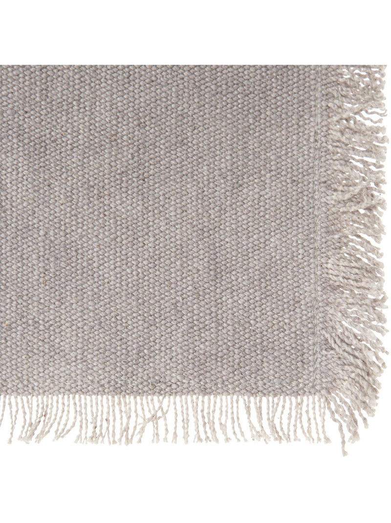 Lot de 2 sets de table en coton MAHA Gris - Kiabi