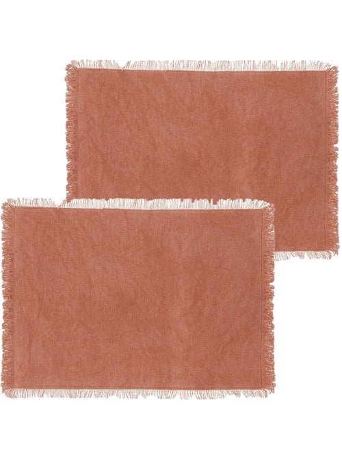 Lot de 2 sets de table en coton MAHA - Kiabi