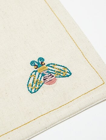 Lot de 2 sets de table en lin mélangé - Kiabi Home