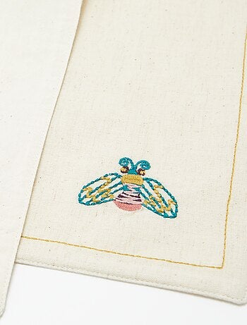 Lot de 2 sets de table en lin mélangé - Kiabi Home