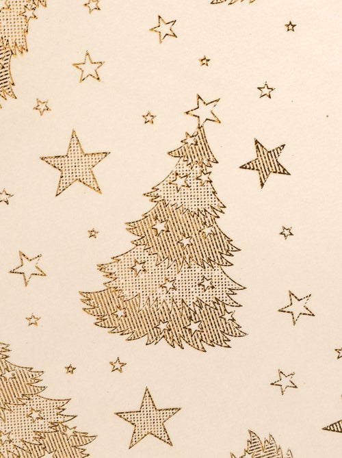 Lot de 2 sets de table en velours SAPIN - Kiabi