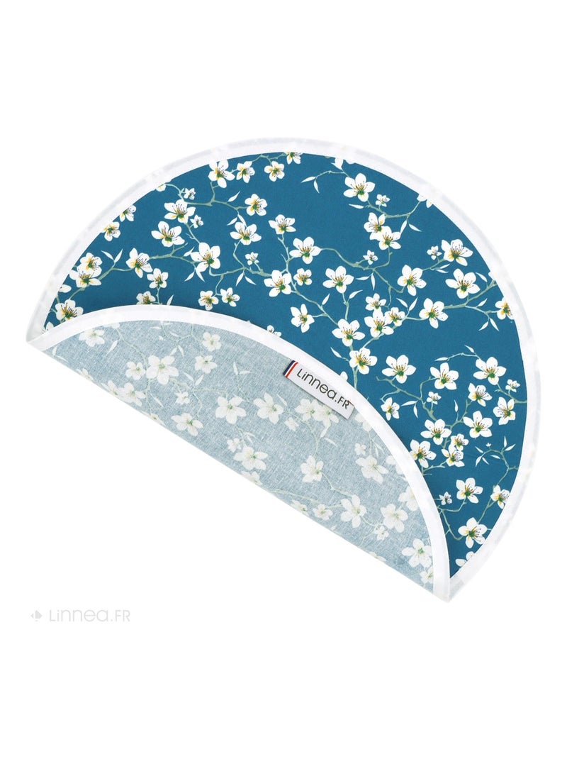 Lot de 2 sets de table enduit AMANDIER Bleu - Kiabi