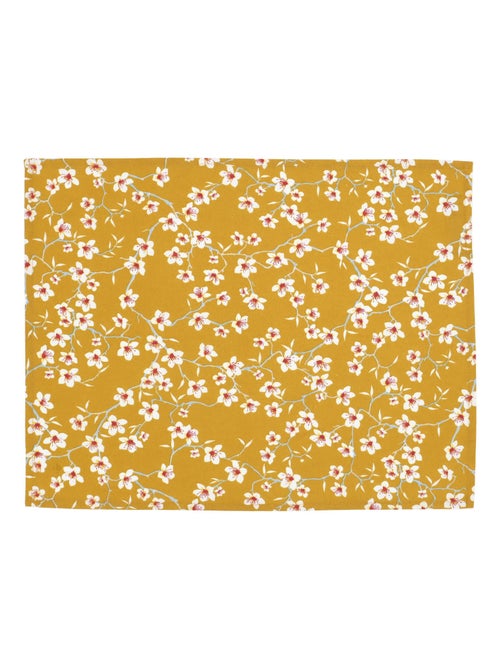 Lot de 2 sets de table enduit AMANDIER - Kiabi Lot de 2 sets de table enduit AMANDIER - Kiabi