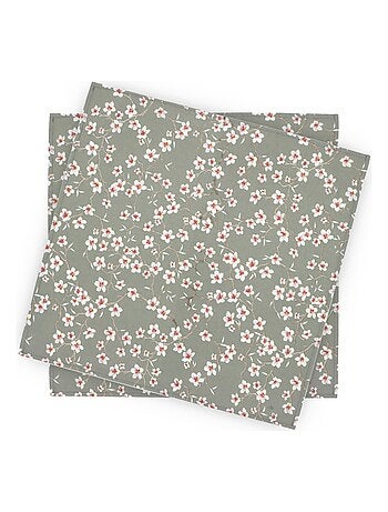 Lot de 2 sets de table enduit AMANDIER