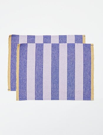 Lot de 2 sets de table fantaisies (32x45 cm) - Kiabi Home